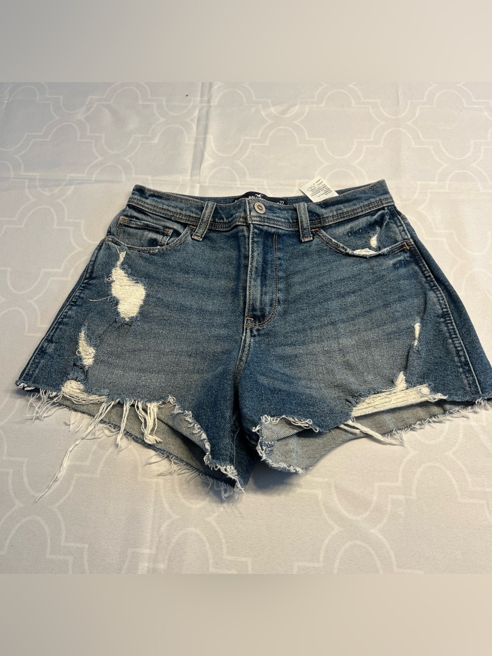 Hollister High Rise Vintage 4” Cut Off Jean Shorts Women’s Size 5